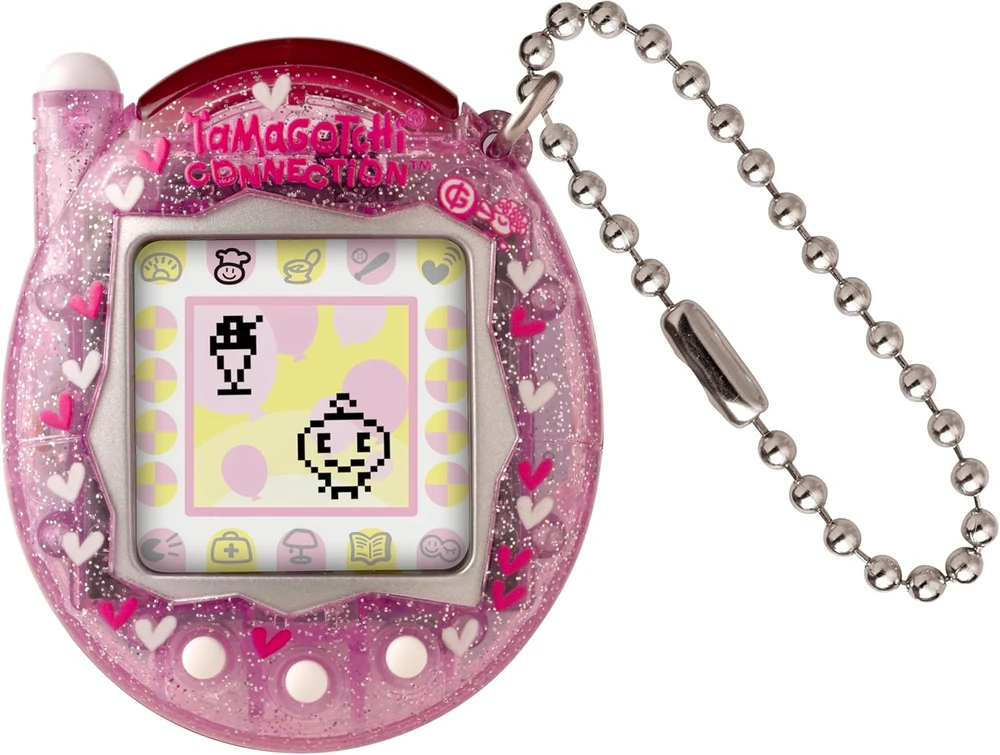 Pink glitter Tamagotchi Connection rerelease